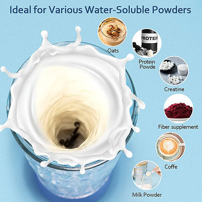 2025 New Self-Stirring Shaker Cup USB Charging Shaker Cup for Protein Shake Meal Replacement Shake Portable Sport Mixing Cup