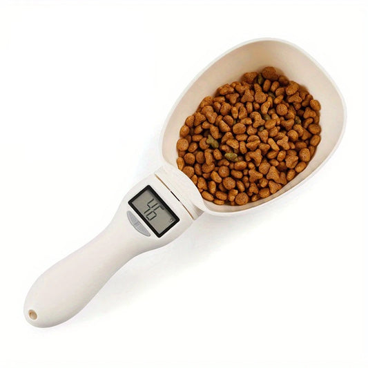 Kitchen Digital Food Measuring Spoon Scale Pet Food Measuring Spoon Scale Suitable for Cat and Dog Food Measuring Flour Spoon ﻿